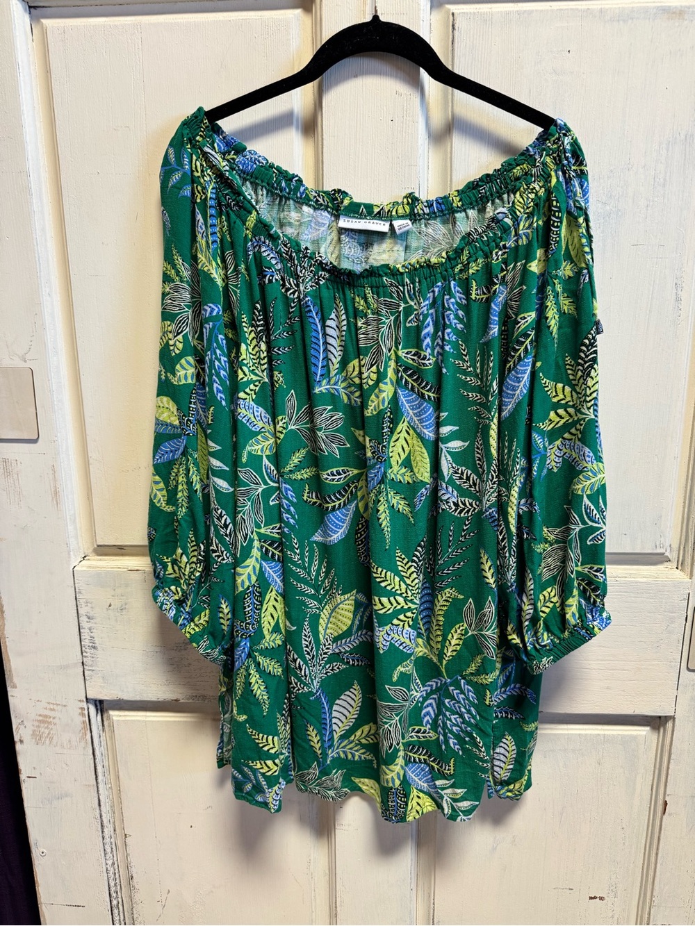 Women’s Susan Graver Tropical Top